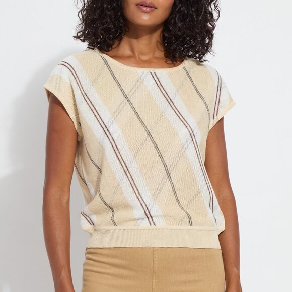 20-3742-M7 Brielle Mesh Sweater by LYSSE - Picture 1 of 1